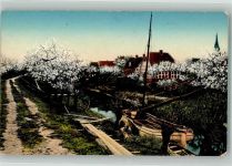 21635 W2155 Jork , Niederelbe 1918 Foto AK Feldpost WK I Altenland