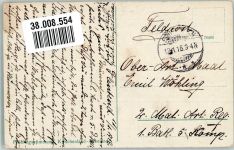 21635 W2155 Jork , Niederelbe 1918 Foto AK Feldpost WK I Altenland