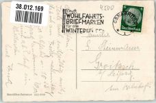 49074 W4500 Osnabrück 1937 Foto AK Rathaus- Platz