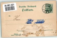 07973 O6600 Greiz 1909 Gebrauchsspuren