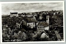 65594 W6258 Runkel , Lahn Foto AK Burg Schadeck