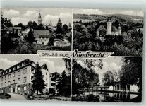 51588 W5223 Nümbrecht Foto AK Schloss Kirche