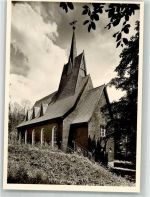 88316 W7972 Überruh Foto AK Kirche
