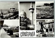 Konstanza Constanta Foto AK Denkmal Schwimmbad Moschee