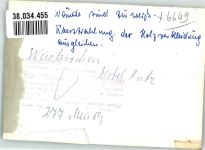66709 W6649 Weiskirchen , Saar FOTO KEINE AK Hotel Hutz Foto Original aus Archiv eines Ansichtskartenverlages Ort handschriftlich