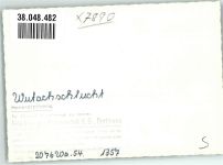 79879 W7821 Wutach - Schlucht Foto Original aus Archiv eines Ansichtskartenverlages
