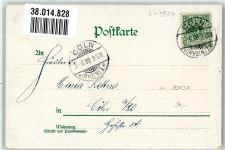 99894 O5804 Reinhardsbrunn 1898 Lithographie Gruss Schwan See