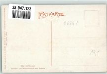 06567 O4712 Kyffhäuser 1910 Künstlerkarte Kaiser-Wilhelm-Denkmal mit Gasthaus
