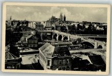 Kolin Köln an der Elbe 1939 Foto AK