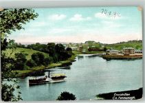 Enniskillen Inis Ceithleann 1911 Foto AK Raddampfer