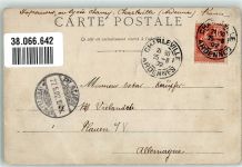 08300 Rethel 1902 Gebrauchsspuren Krankenhaus