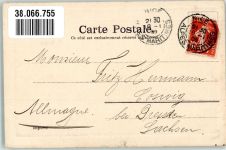 Monaco 1909 Gebrauchsspuren Kirche Prozession