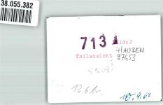 97453 W8722 Hausen FOTO KEINE AK Ort handschriftlich Foto Original aus Archiv eines Ansichtskartenverlages