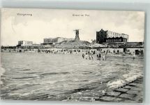 26486 W2946 Wangerooge , Nordseebad 1908 - Bei Flut