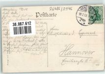 26486 W2946 Wangerooge , Nordseebad 1908 - Bei Flut