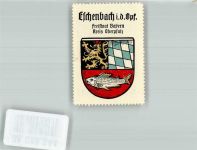 92676 W8489 Eschenbach i.d.OPf. Vignette Wappen