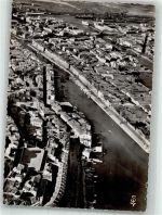 34200 Sete Foto AK Grand canal Fliegeraufnahme