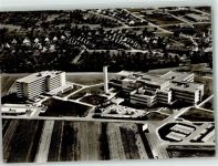 72622 W7440 Nürtingen Foto AK Fliegeraufnahme Krankenhaus