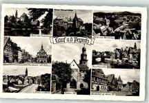 91207 W8560 Lauf a d Pegnitz - Marktplatz Rathaus Unteres Tor