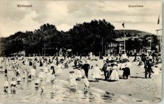 24226 W2305 Möltenort Gebrauchsspuren Strandleben Bademoden Fotograf Lempe
