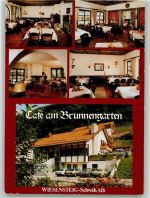 73349 W7346 Wiesensteig FOTO KEINE AK Cafe am Brunnengarten