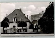 51643 W5270 Gummersbach Foto AK Burg mit Hochhaus