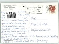 17021 Alassio Foto AK Auto Straße Geschäft Gasthaus