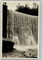 6850 Dornbirn 1931 Foto AK Wasserfall Rappenloch