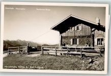 Hörndlhütte Foto AK Hüttenstempel