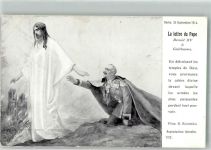 Roma Rom Brief von Papst Benedikt an Kaiser Wilhelm II. 25.9.1914 Solomko, S. Künstlerkarte