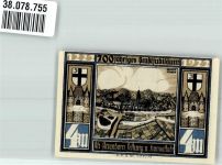 57439 W5952 Attendorn 1922 Notgeldschein 4 Mark