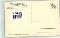 87561 W8980 Reichenbach b Oberstdorf Foto AK Gasthaus Hirsch