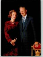 Brüssel Bruxelles König Baudouin und Königin Fabiola Ort lt. Fotograf Kuypers Adel Belgien Foto AK