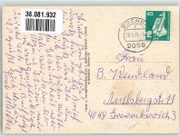 21514 W2059 Büchen , Lauenb 1978 Foto AK VW Käfer Geschäft