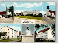 74632 W7113 Neureut - Hallenbad Schulhaus Süd Schulhaus Nord