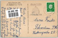 32839 W4939 Steinheim , Westf 1961 Foto AK Pension Maria Theresien-Stift