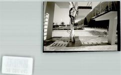 82490 W8105 Farchant FOTO KEINE AK Schwimmbad Foto Original aus Archiv eines Ansichtskartenverlages