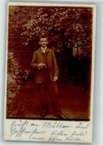 35630 W6332 Ehringshausen , Dill 1906 Foto AK Mann
