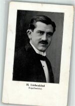 H. Liebeskind Dirigent 1919 Gebrauchsspuren