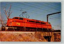C.S.S. u. S.B. Electric Lok Nr. 803 Eisenbahnzug Foto AK