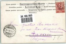 21016 Luino 1903 Foto AK Kirche