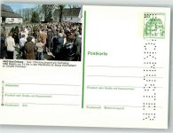 33014 W3490 Pömbsen Ganzsache Kreuztracht am Karfreitag Druckmuster