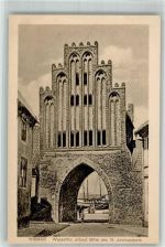 23966 O2400 Wismar , Meckl - Wassertor