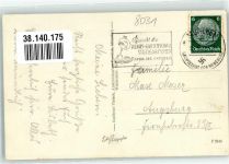 82223 W8031 Eichenau b München 1939 - WK II Ev. Kirche Jugend und Freizeitkirche