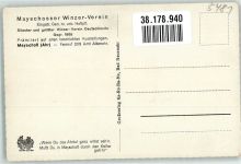 W5481 Mayschoß Winzer-Verein Mayschoss von 1868 Wein Werbe AK
