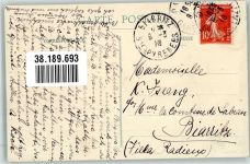 92700 Colombes 1910 Gebrauchsspuren Hochwasser 1910 Seine