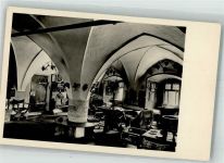 5585 Unternberg 1951 Foto AK Schloss Moosham Säulensalon