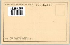 Biedermeier Zimmer Verlag v. Julius Bard Innenarchitektur Foto AK