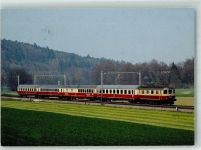 Elektro Schnellzuglok Re 4/4 Nr. 10046 Eisenbahnzug Foto AK