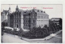 Baugewerkschule in Frankfurt a. d. Oder. Gelaufen 1926. Gute Erhaltung.